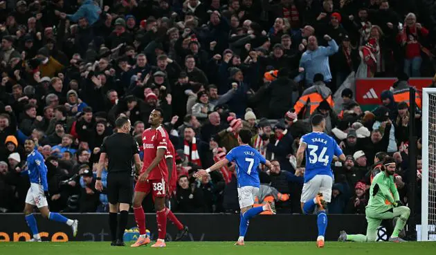 Sunderland celebrate Talbi's goal