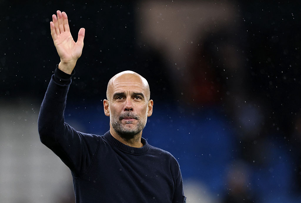 Man City boss Pep Guardiola