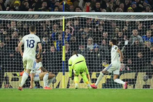 Dominic Calvert-Lewin scores against Chelsea