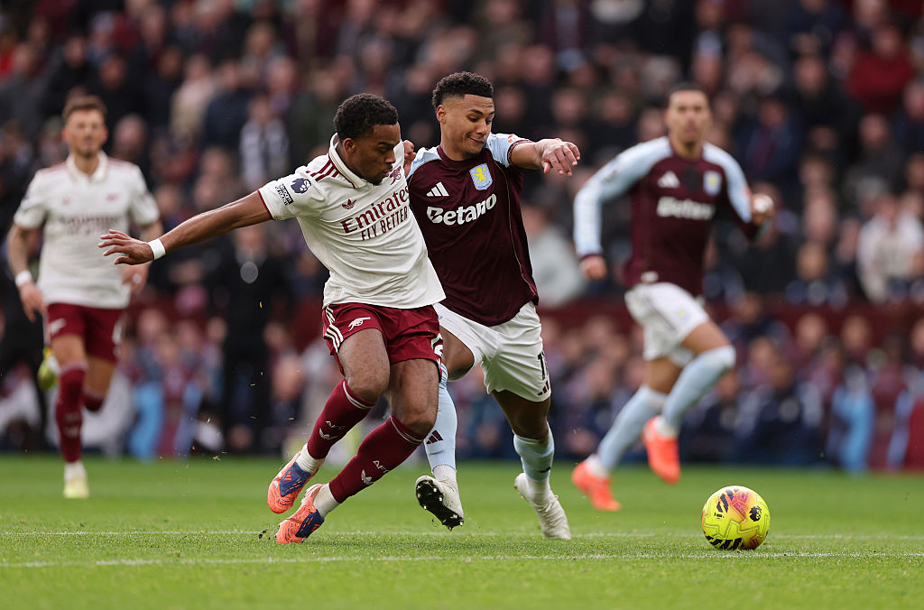Aston Villa player or celebration