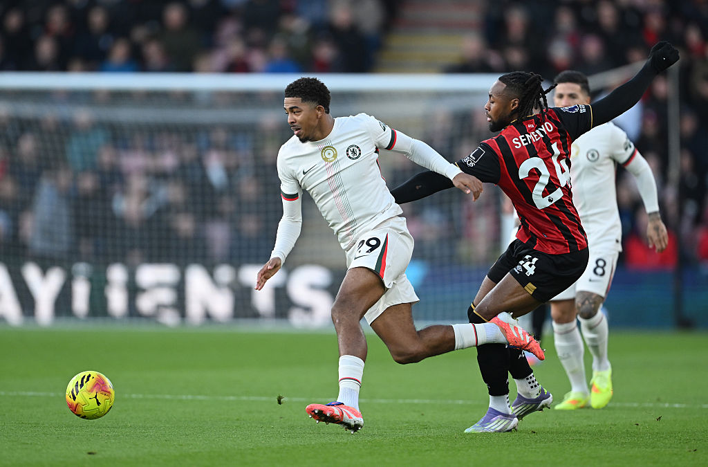Chelsea in action against Bournemouth