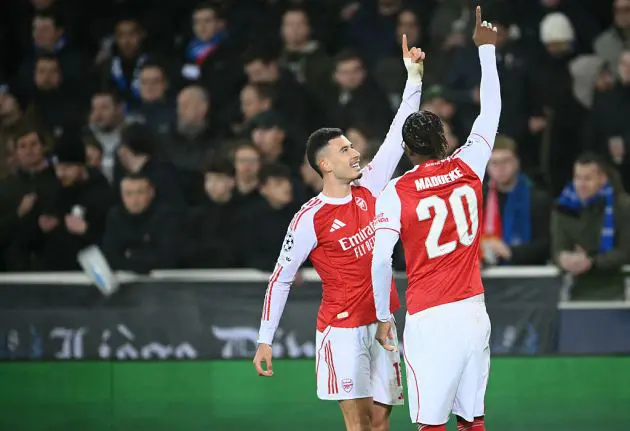 Gabriel Martinelli and Noni Madueke