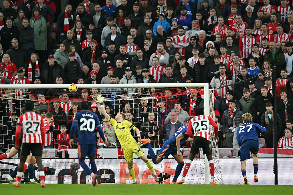 Nick Woltemade scores an own goal