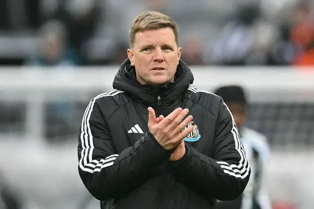 Newcastle boss Eddie Howe