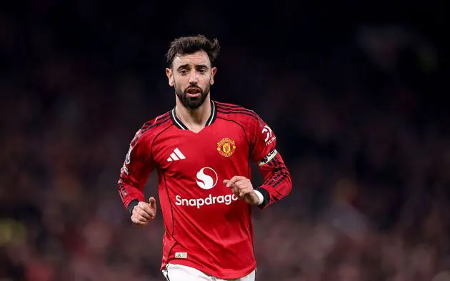 Man Utd captain Bruno Fernandes
