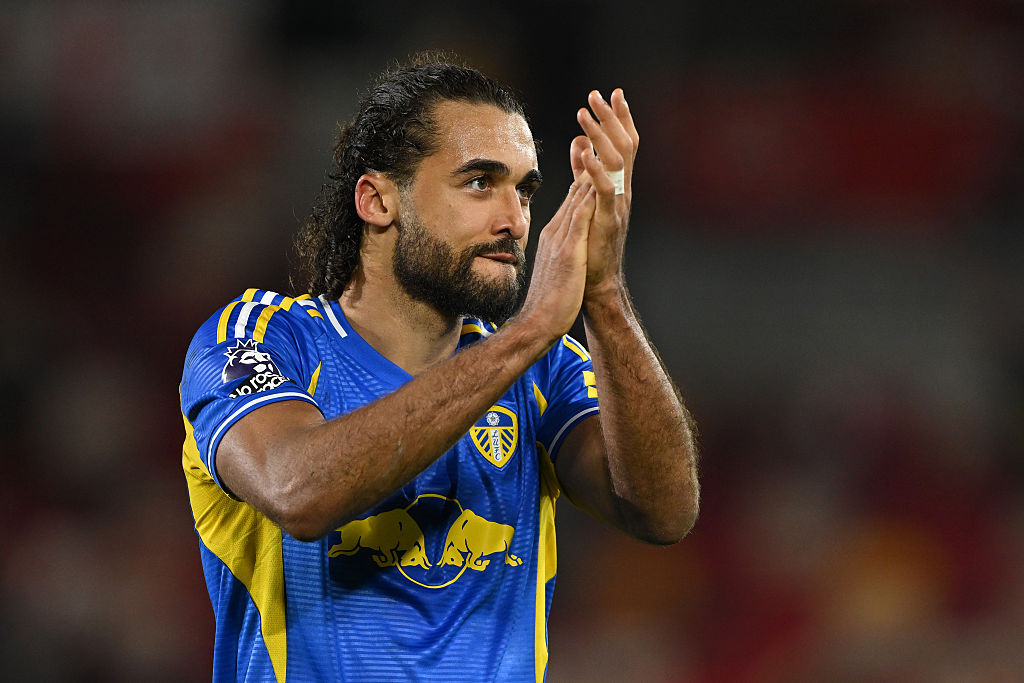 Leeds striker Dominic Calvert-Lewin