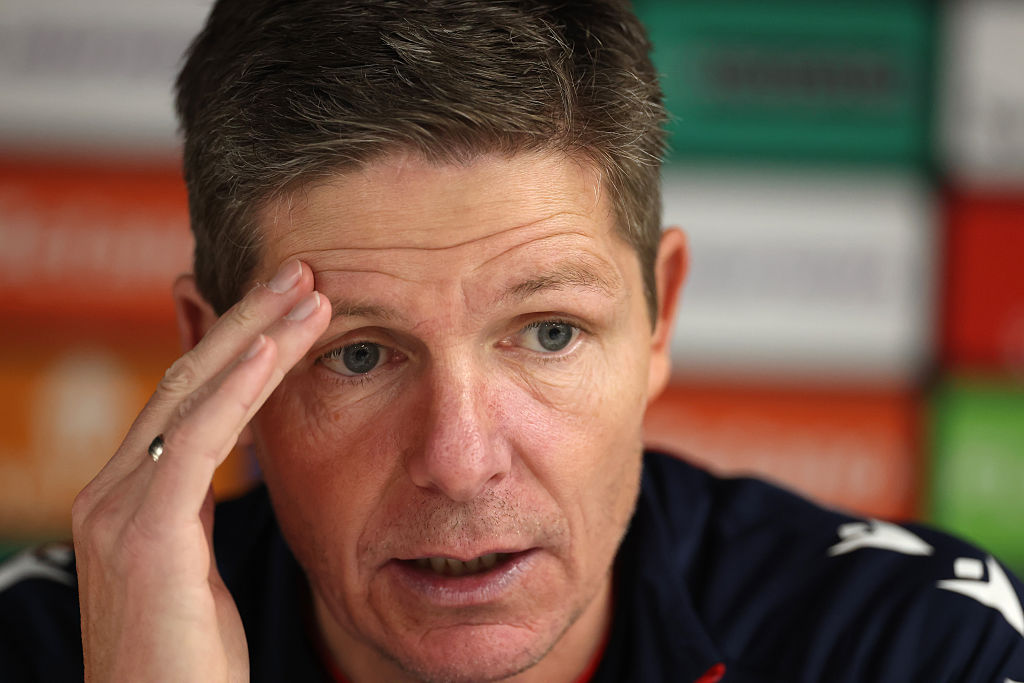 Crystal Palace boss Oliver Glasner