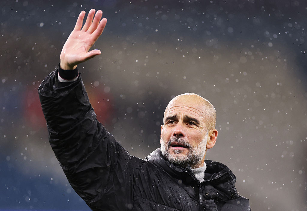 Man City boss Pep Guardiola