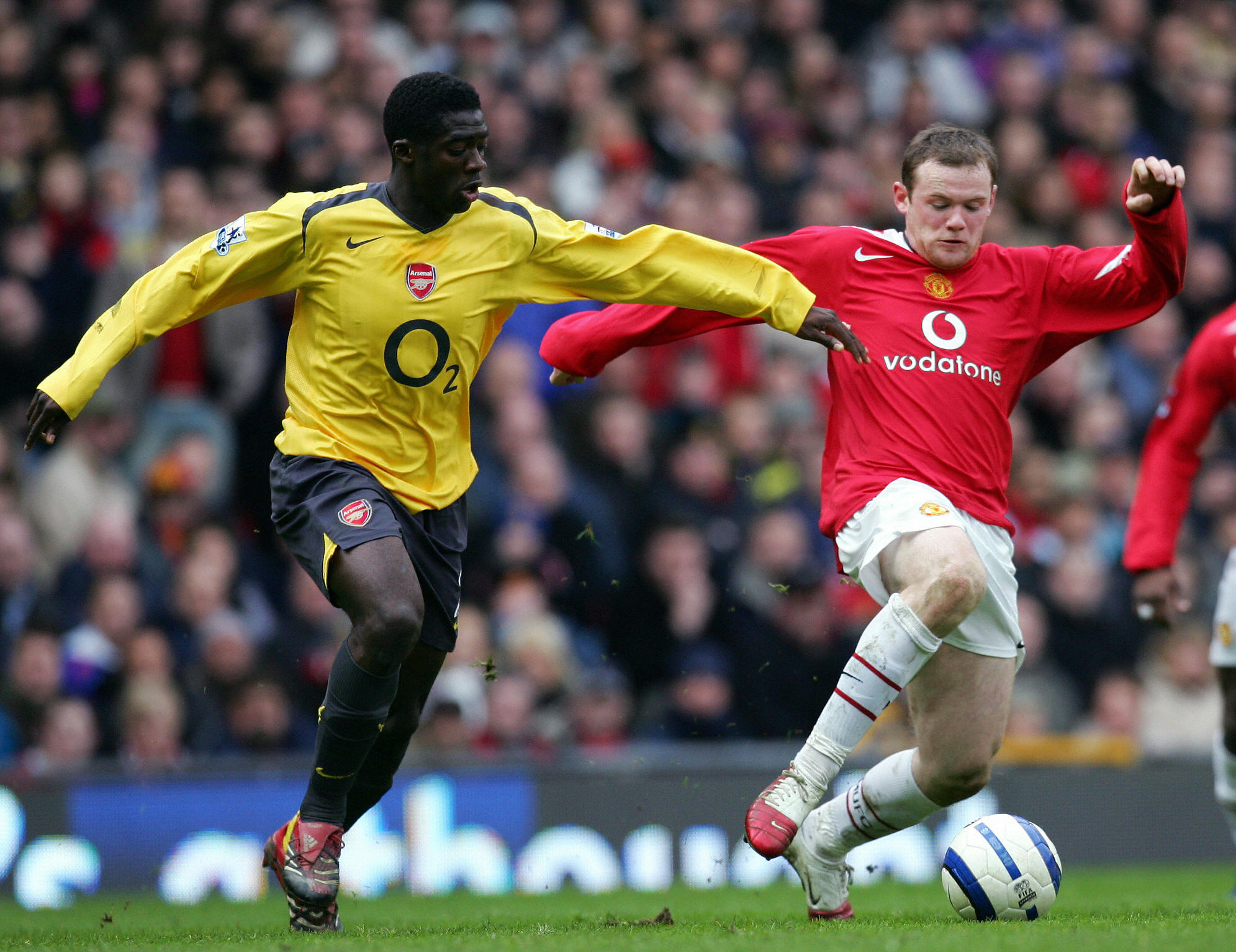Kolo Toure while playing for Arsenal