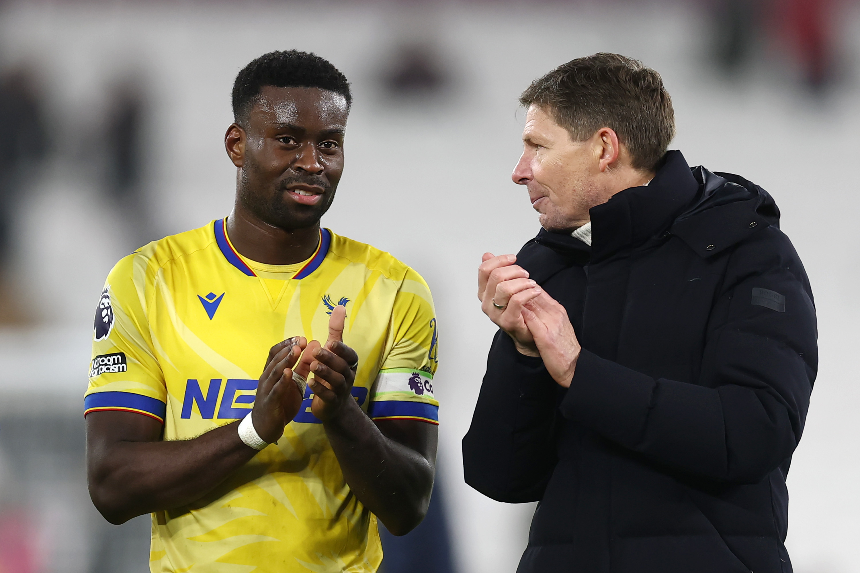 Marc Guehi and Oliver Glasner