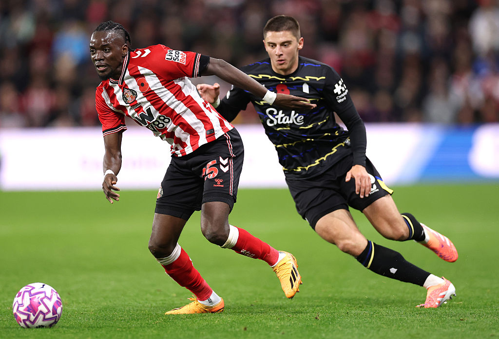 Sunderland winger Bertrand Traore