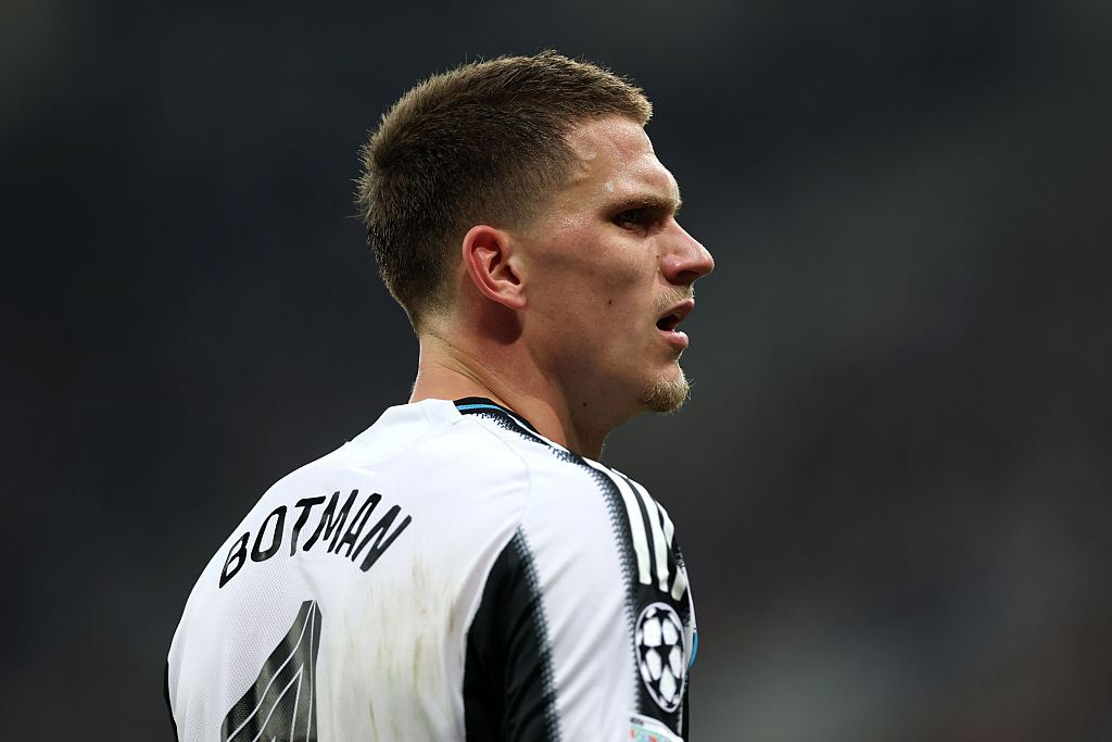 Newcastle defender Sven Botman