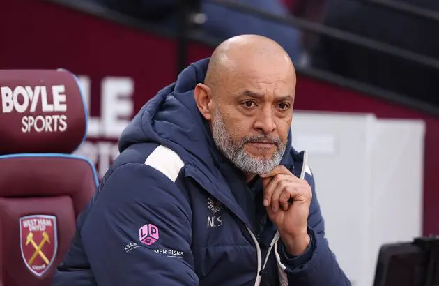 West Ham boss Nuno Espirito Santo
