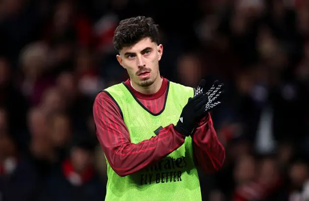 Arsenal forward Kai Havertz