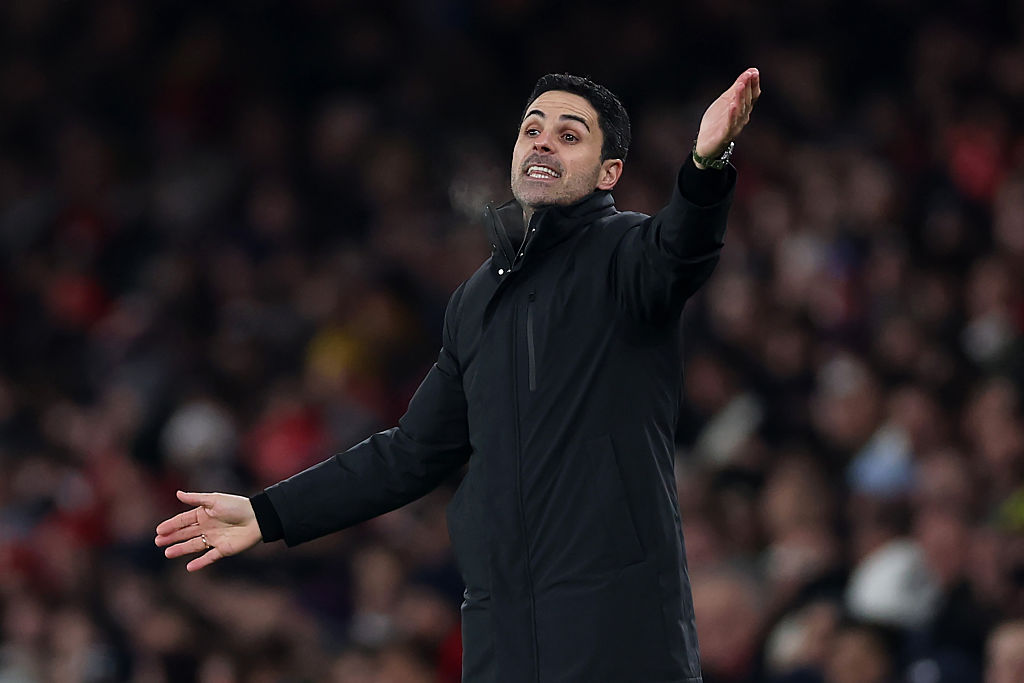 Arsenal boss Mikel Arteta