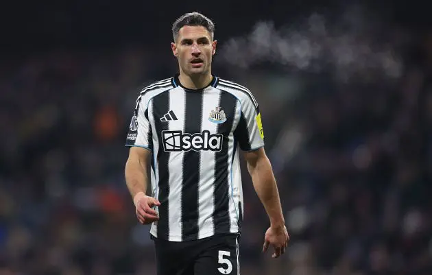 Newcastle defender Fabian Schar