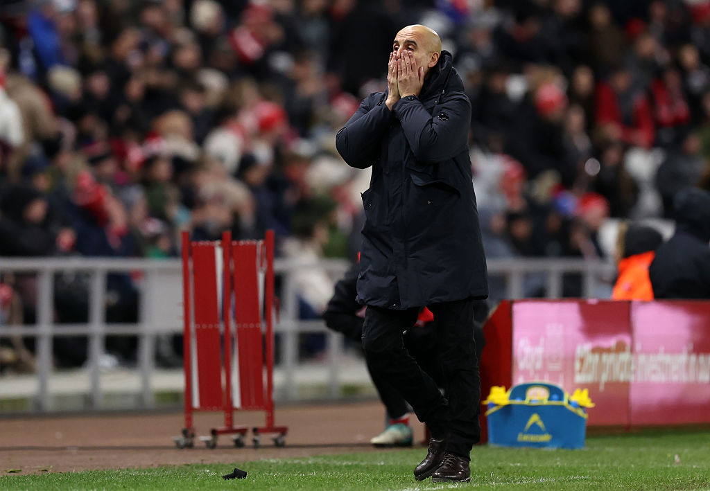 Man City boss Pep Guardiola