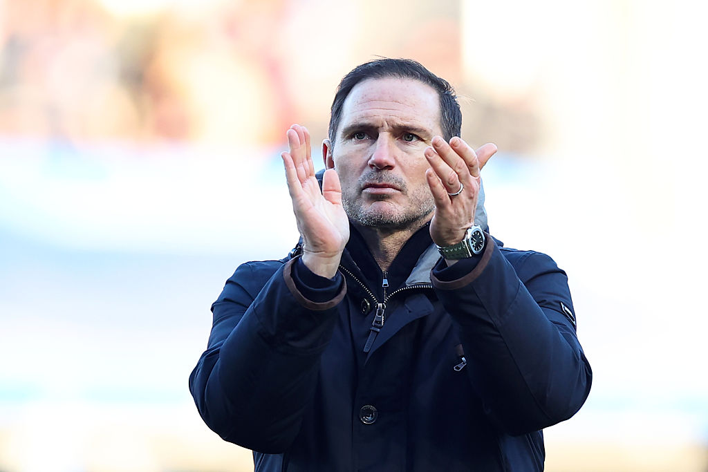 Coventry City head coach Frank Lampard