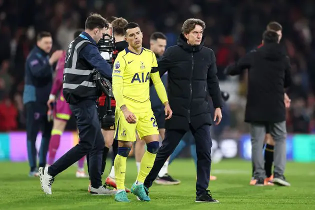 Thomas Frank after the defeat to Bournemouth