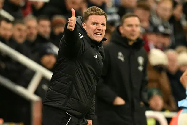 Newcastle boss Eddie Howe