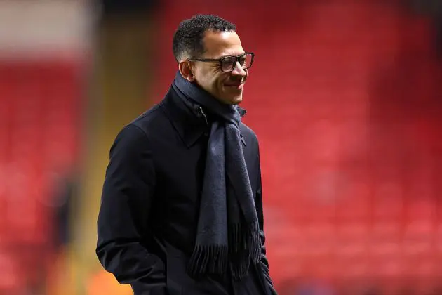 Chelsea head coach Liam Rosenior