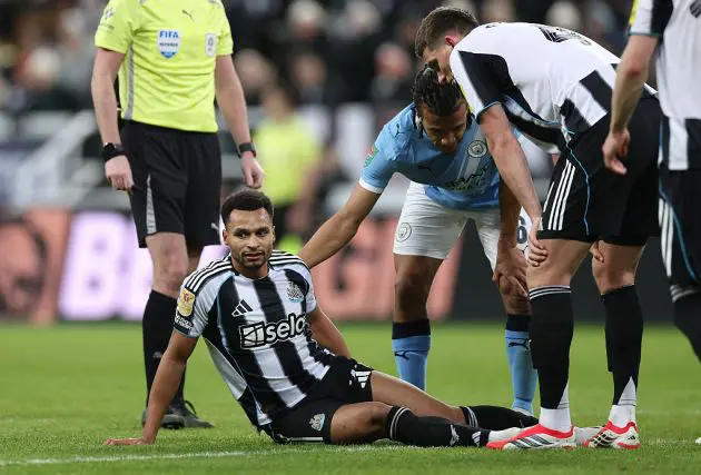 Jacob Murphy is set for a spell out with injury