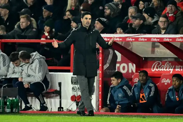 Arsenal boss Mikel Arteta