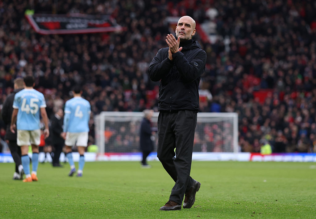 Man City boss Pep Guardiola