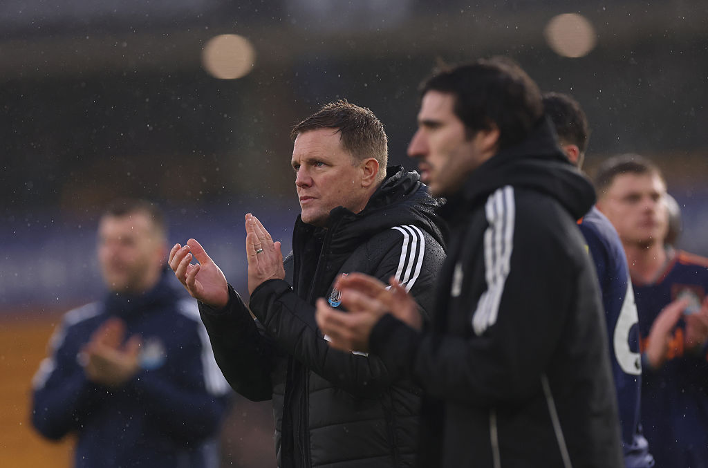 Newcastle boss Eddie Howe