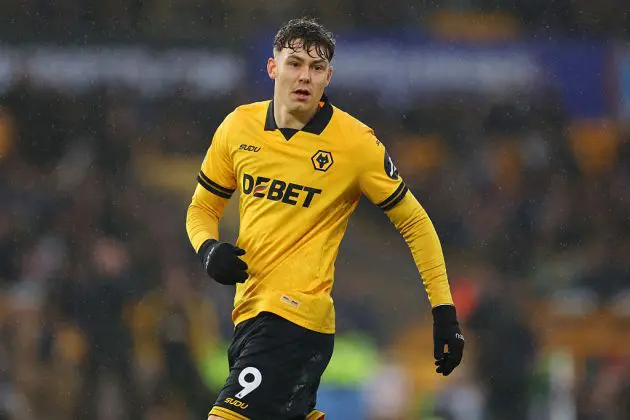 Wolves striker Jorgen Strand Larsen
