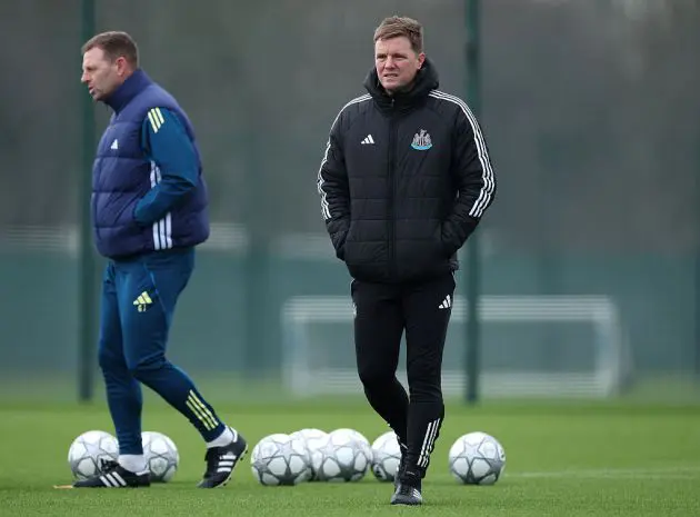 Newcastle United boss Eddie Howe