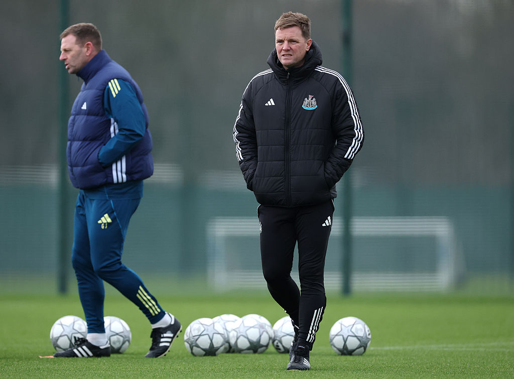 Newcastle United boss Eddie Howe