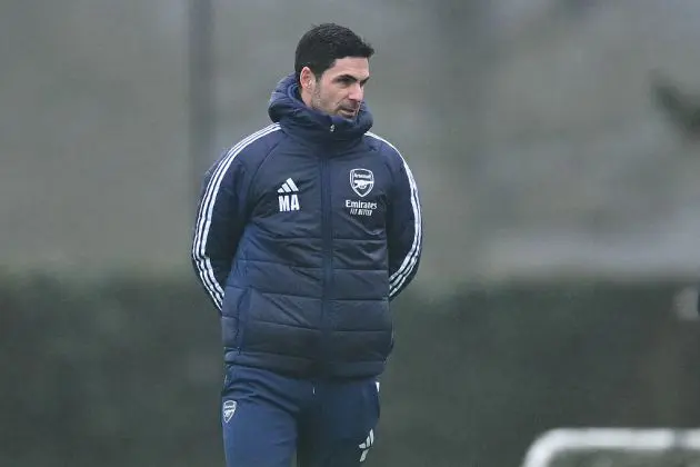 Arsenal boss Mikel Arteta