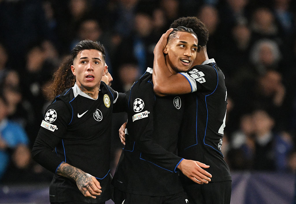 Joao Pedro celebrates his winner