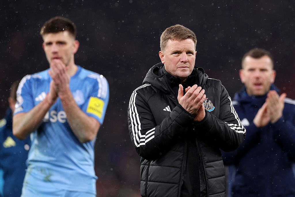 Newcastle boss Eddie Howe