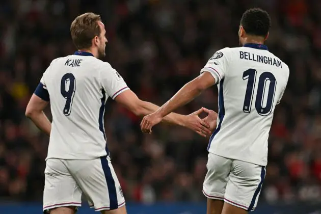 Harry Kane and Jude Bellingham