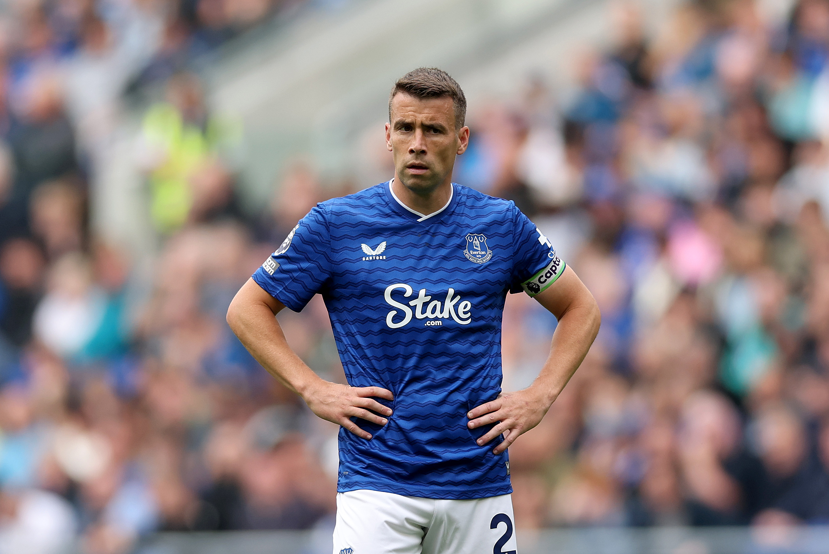 Everton defender Seamus Coleman