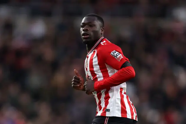 Sunderland striker Brian Brobbey