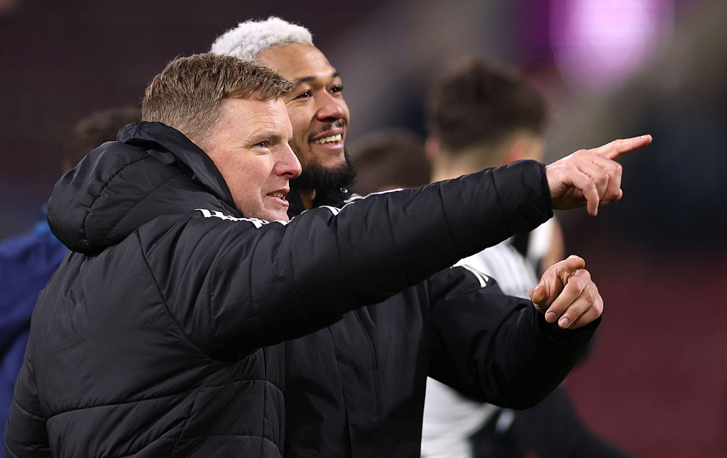 Eddie Howe and Joelinton
