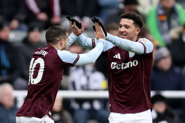 Emi Buendia and Jadon Sancho