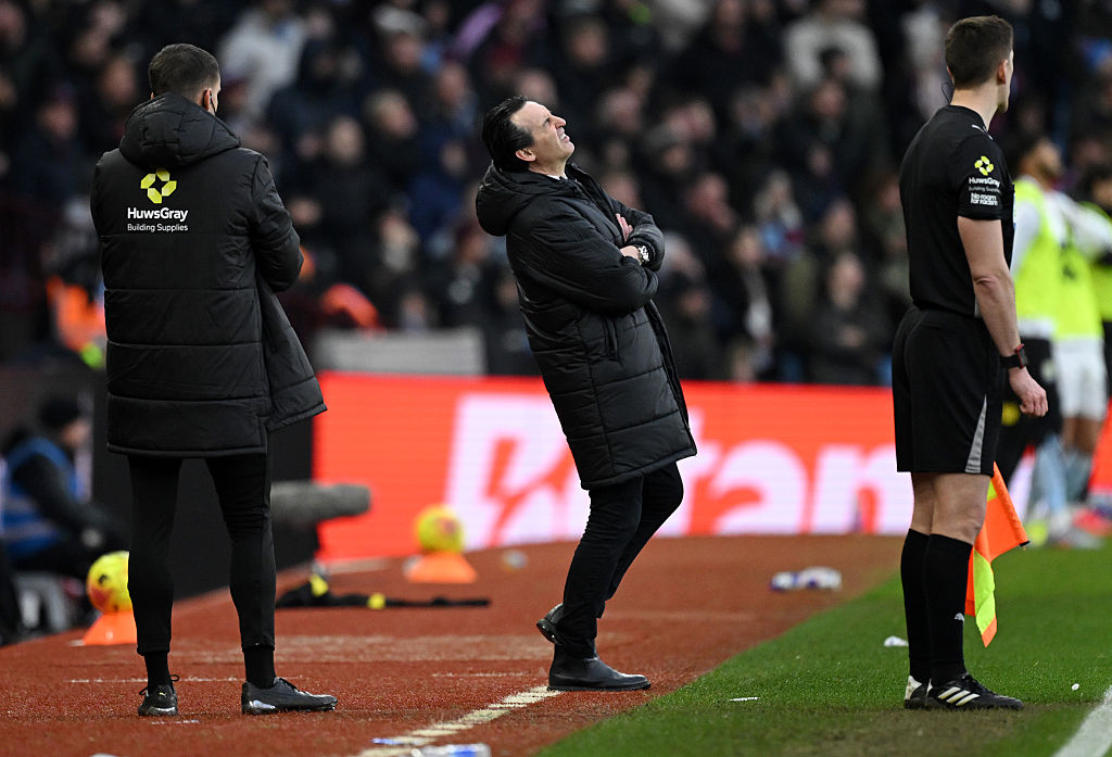 Aston Villa boss Unai Emery