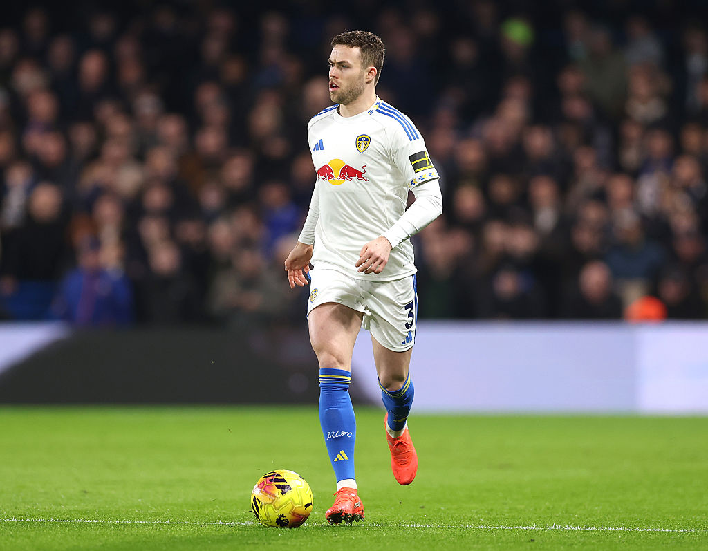 Leeds defender Gabriel Gudmundsson