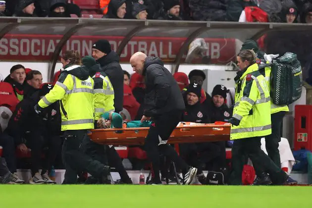 Wataru Endo goes off injured