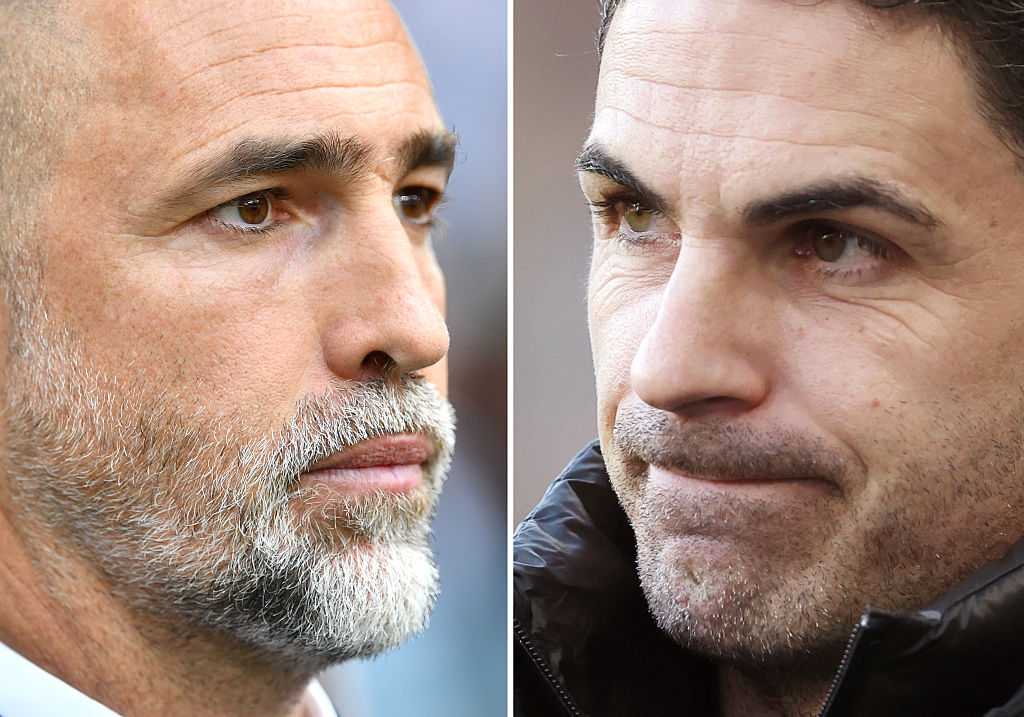 Igor Tudor and Mikel Arteta