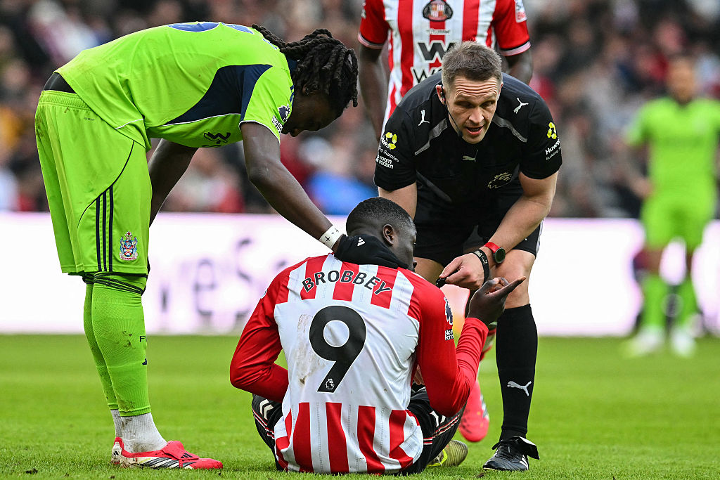 Brian Brobbey is one of a number of Sunderland injury worries