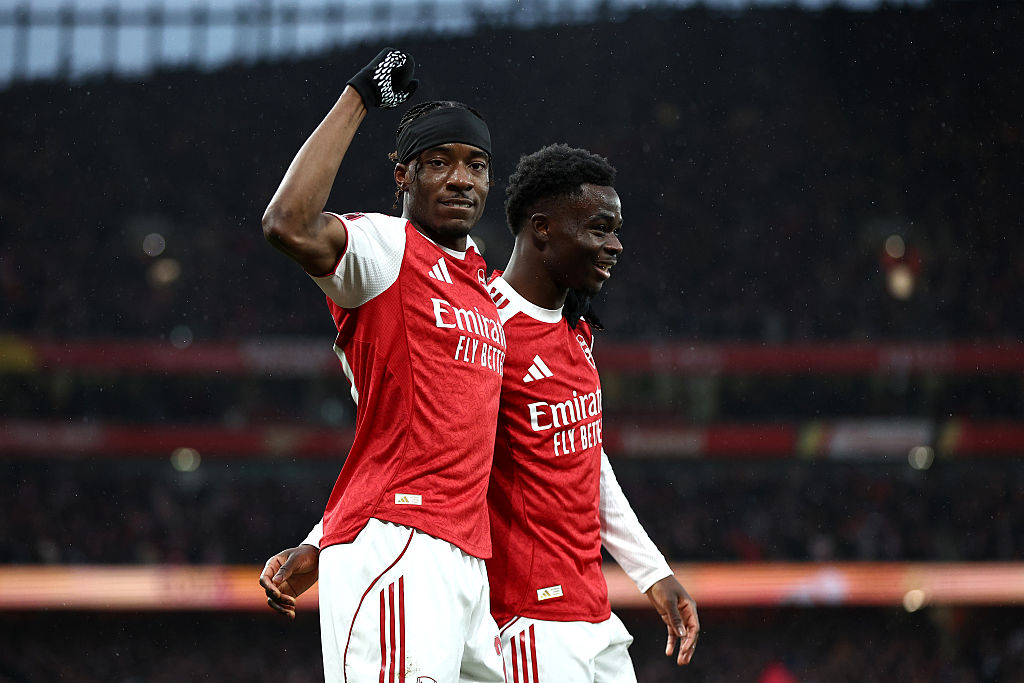 Noni Madueke and Bukayo Saka