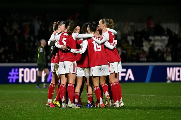 The Arsenal Women squad