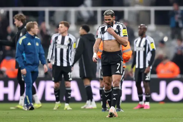 Newcastle midfielder Joelinton