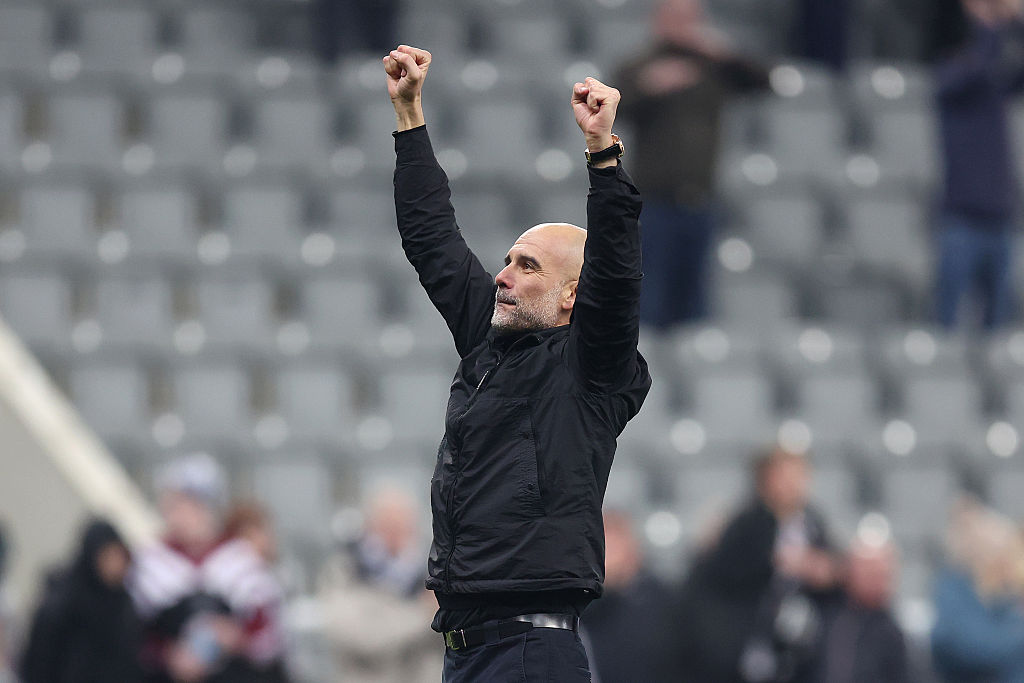 Man City boss Pep Guardiola