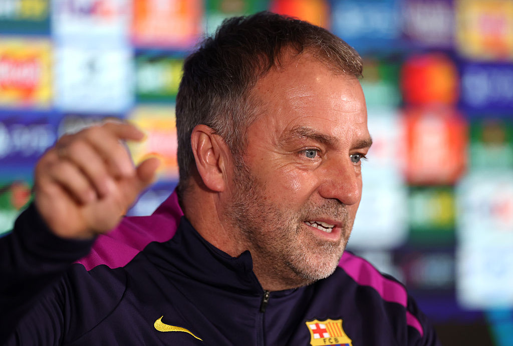 Barcelona boss Hansi Flick